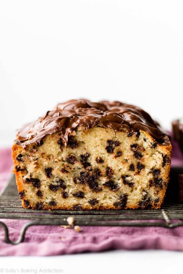 chocolate chip loaf cake